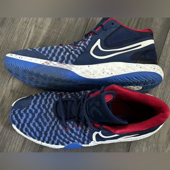 NIKE KD Trey 5 Vlll blue void high top size 7Y - Picture 3 of 9